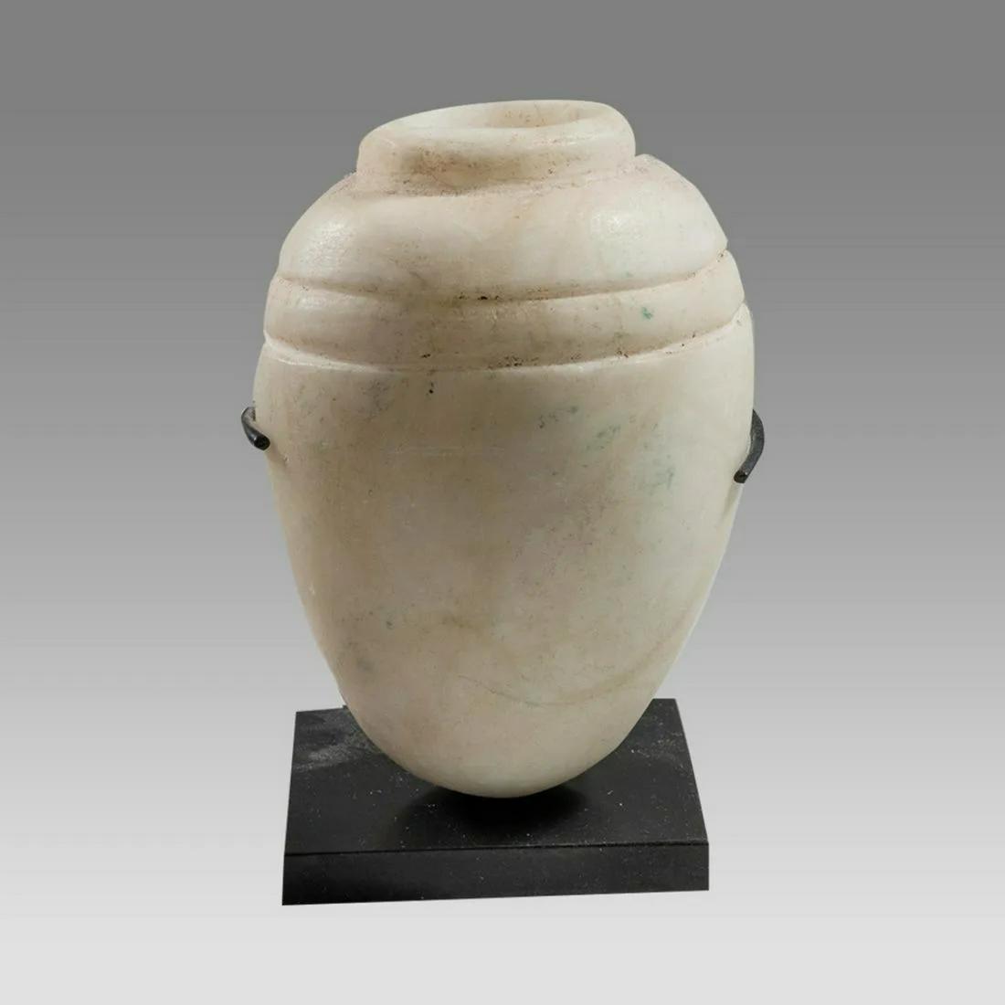 Ancient Egyptian Marble Vessel Late Period c.635-30 BC. (1 of 3)