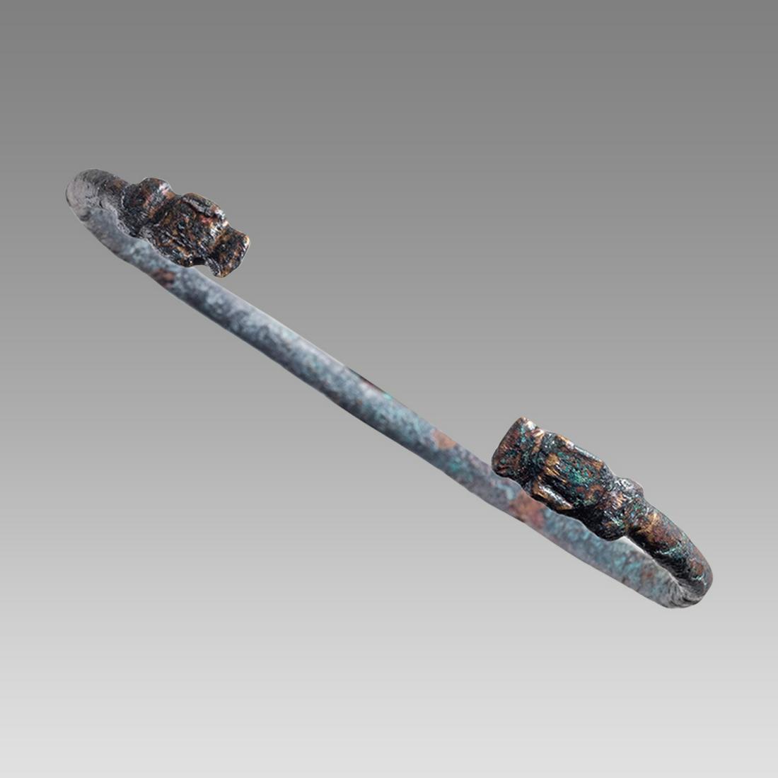 Ancient Roman Bronze, Snake Bracelet c.1st-2nd century AD. (1 of 2)