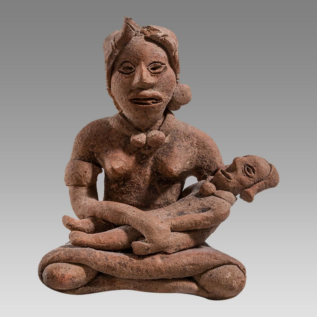 Autlan-Colima Mother with Child Ca. 100 B.C.-250 A.D., Colima, Mexico. (1 of 3)