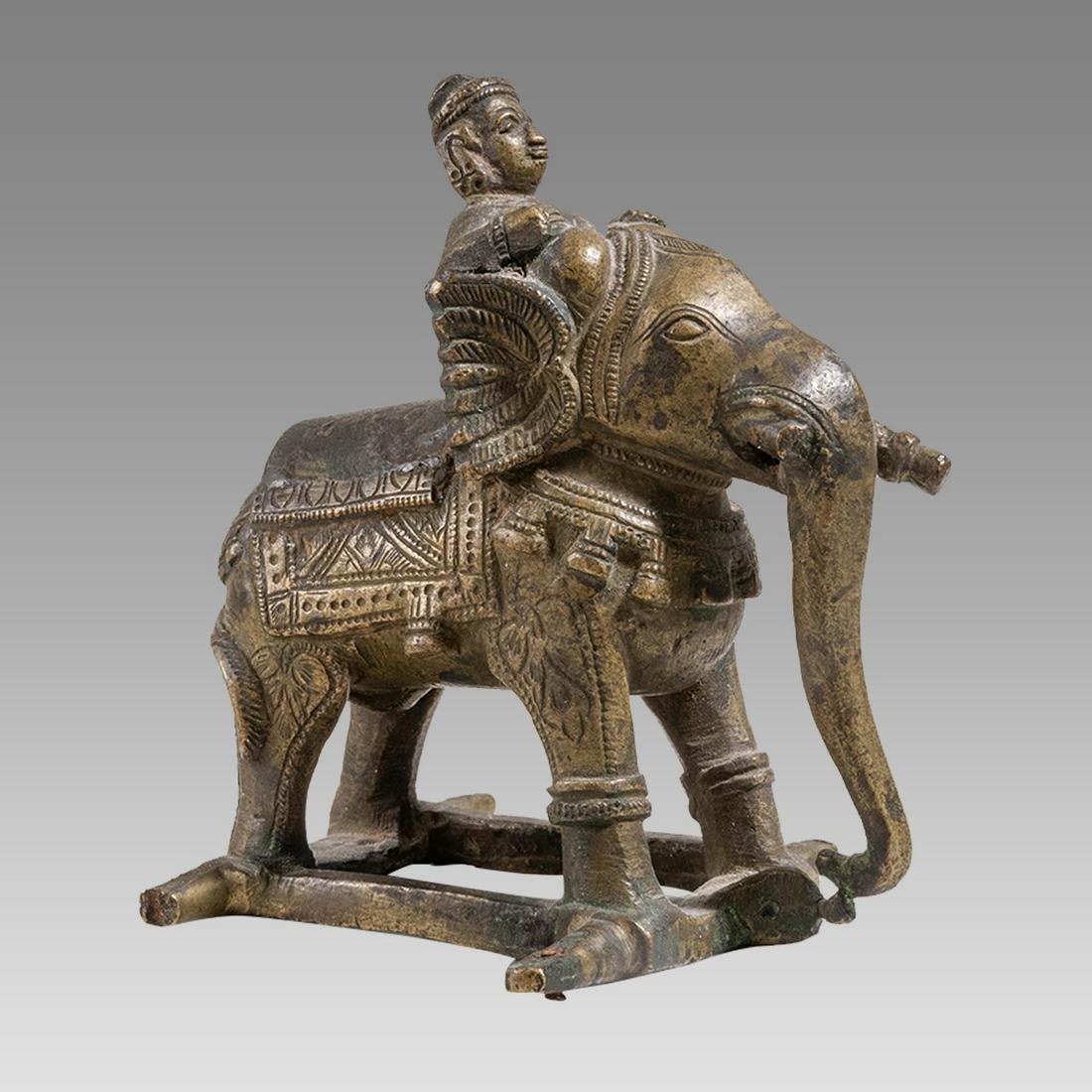 Indian Elephant Temple Toy early 20th century. (1 of 2)