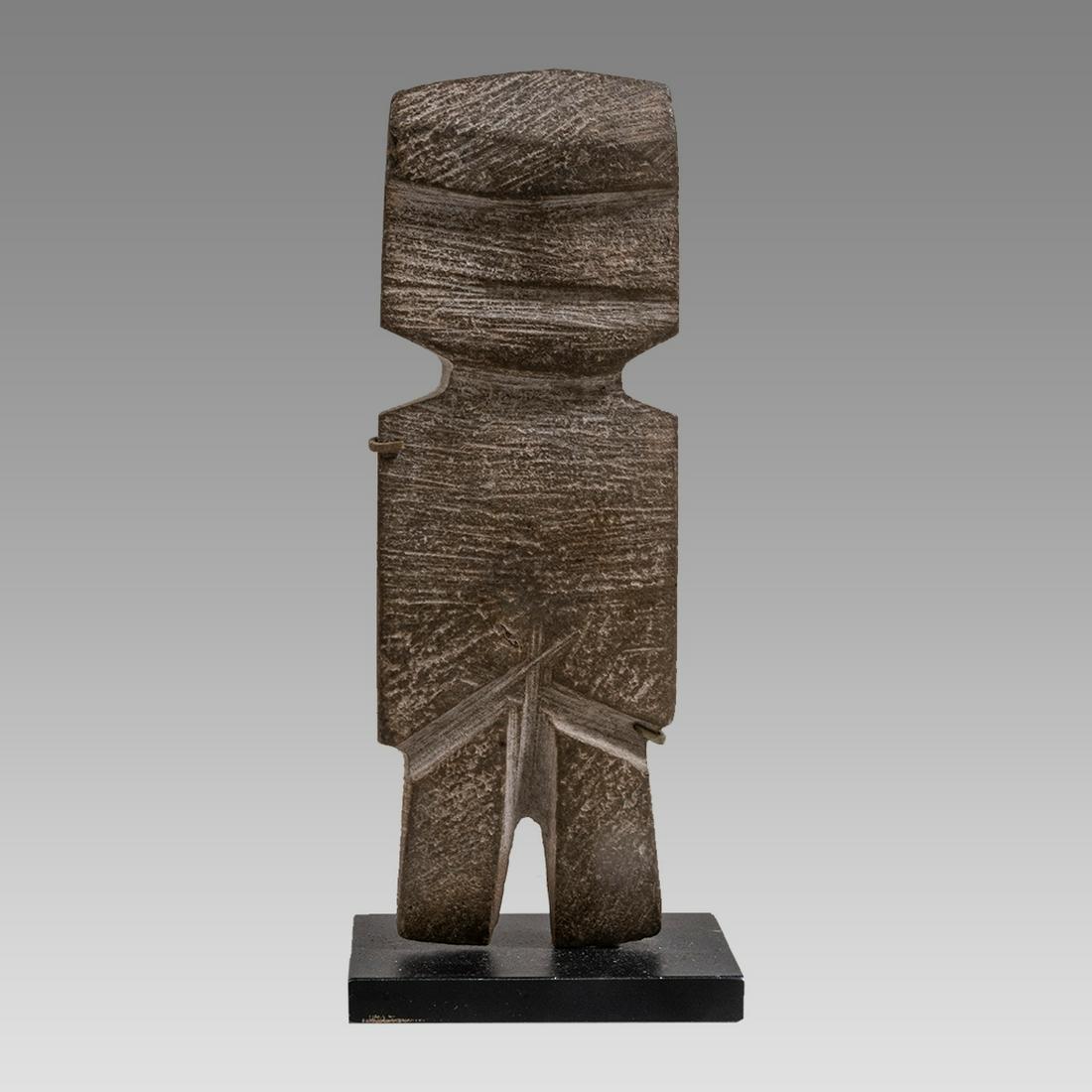 Mezcala Style Stone Figure. (1 of 3)