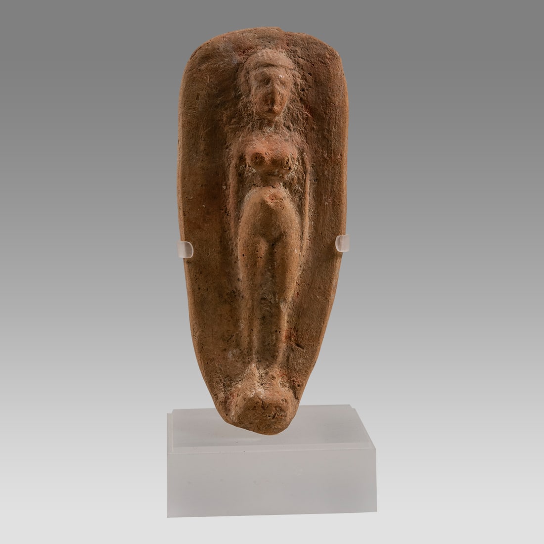 Ancient Near Eastern Iron Age Terracotta Fertility goddess c.900 BC. (1 of 3)