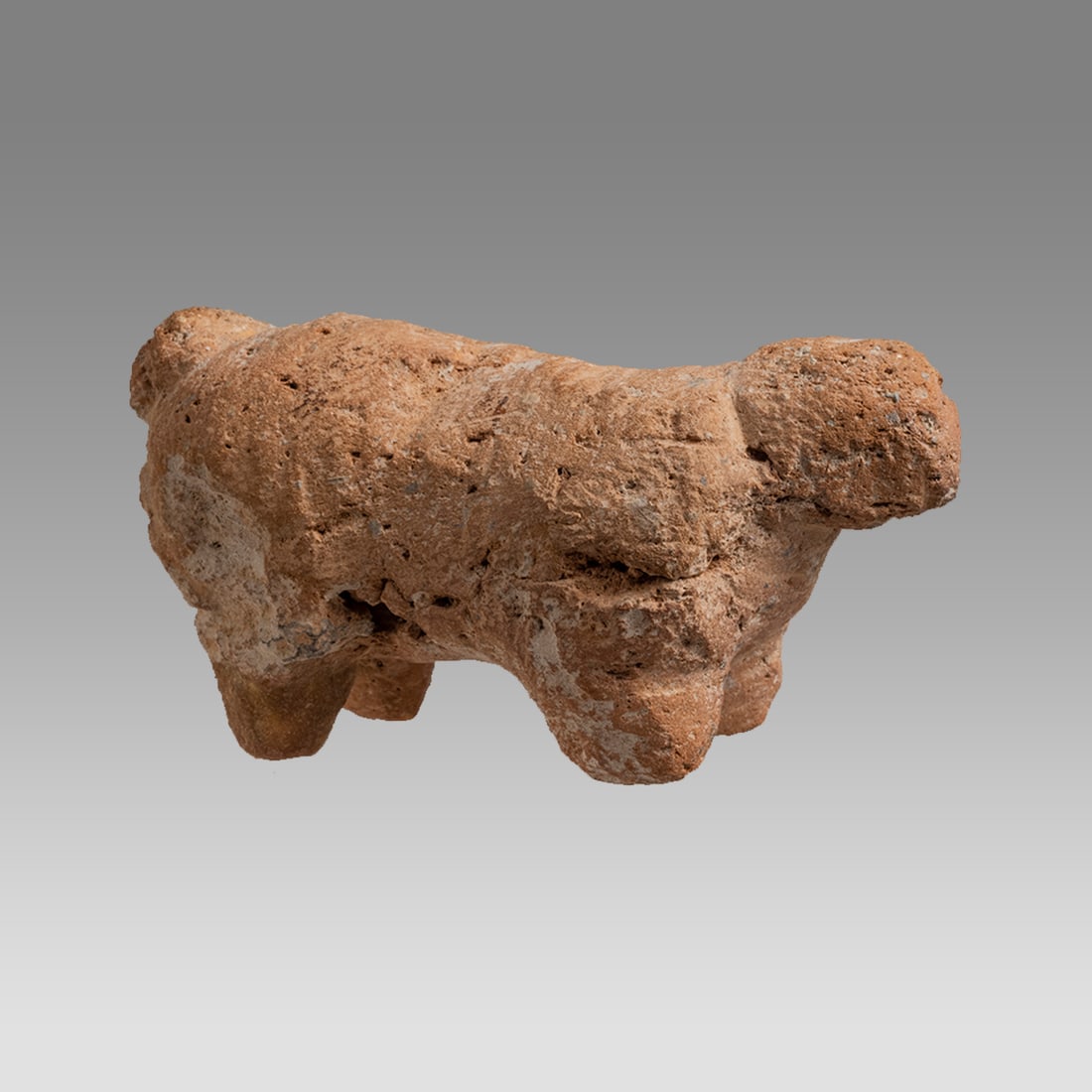Ancient Holy Land Chalcolithic Terracotta Animal c.4000 BC. (1 of 2)