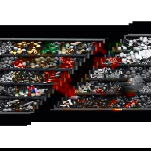 Lot of Hundreds of Mostly Ancient Egyptian Loose Beads Ca. 700 B.C. to 20th century.: Lot of Hundreds of Mostly Ancient Egyptian Loose Beads Ca. 700 B.C. to 20th century. Size 1 1/2 inches the largest. A large group of various, mostly ancient and some antique beads, including glass, fa
