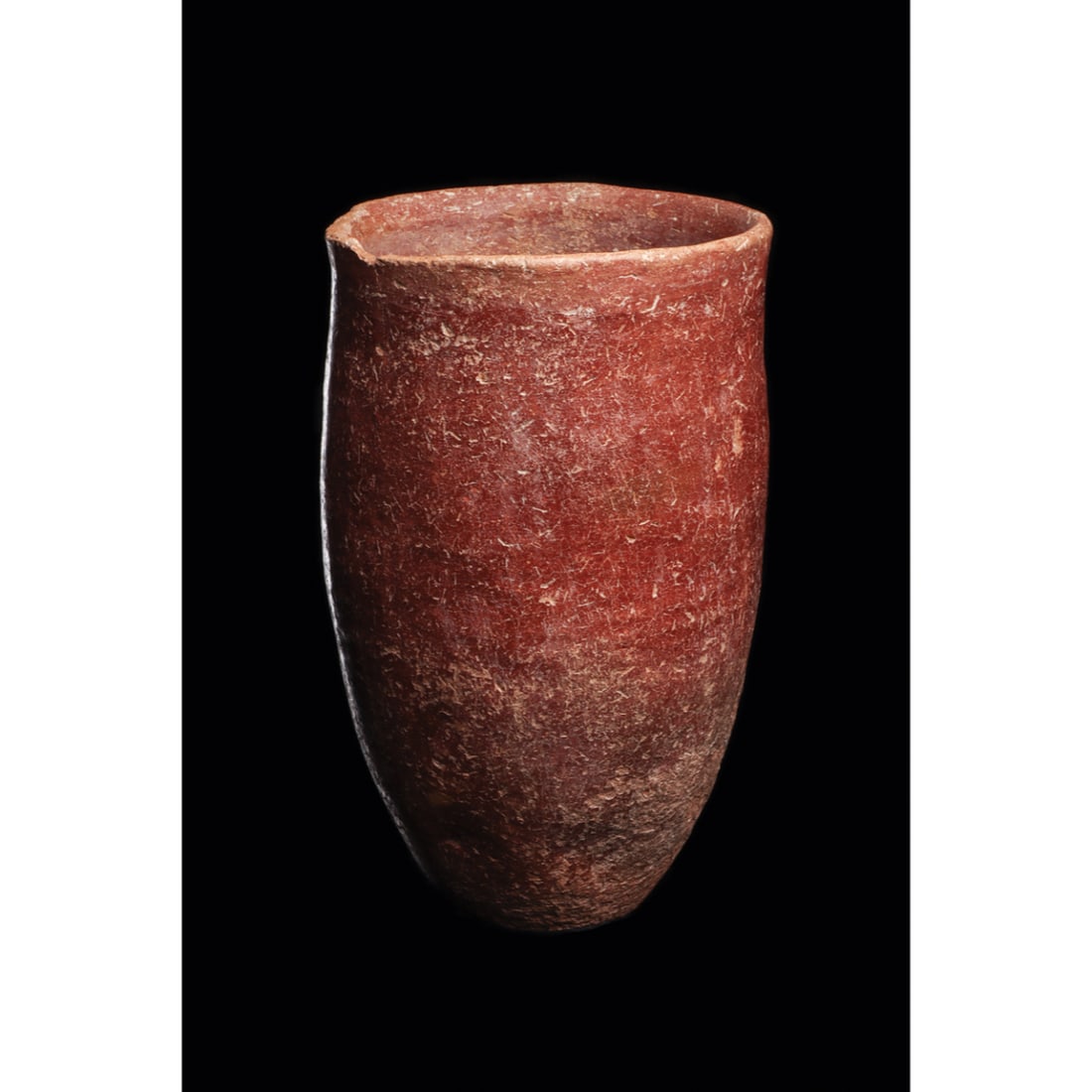 Ancient Egyptian Pre-Dynastic Large Redware Vessel Ca. 3500 B.C. . (1 of 4)