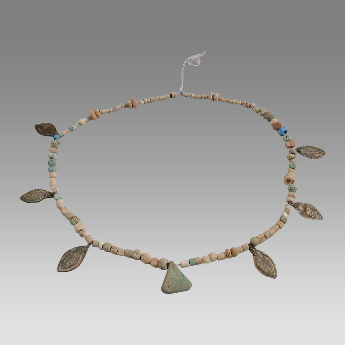 Ancient Roman Faience Beads Necklace c.1st-2nd century AD. (1 of 1)