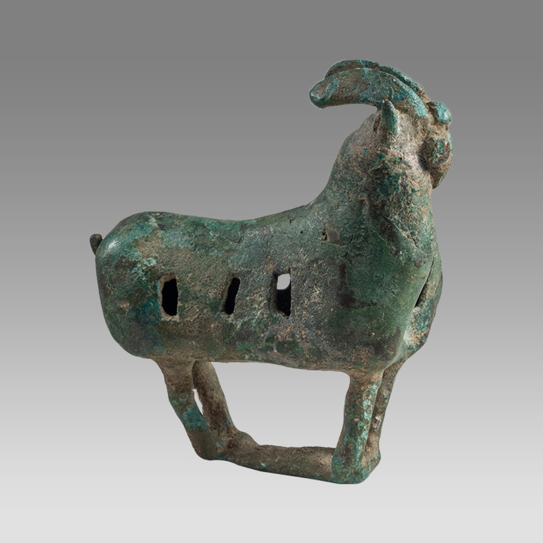 Ancient Luristan Bronze Goat c.1000 BC. (1 of 4)
