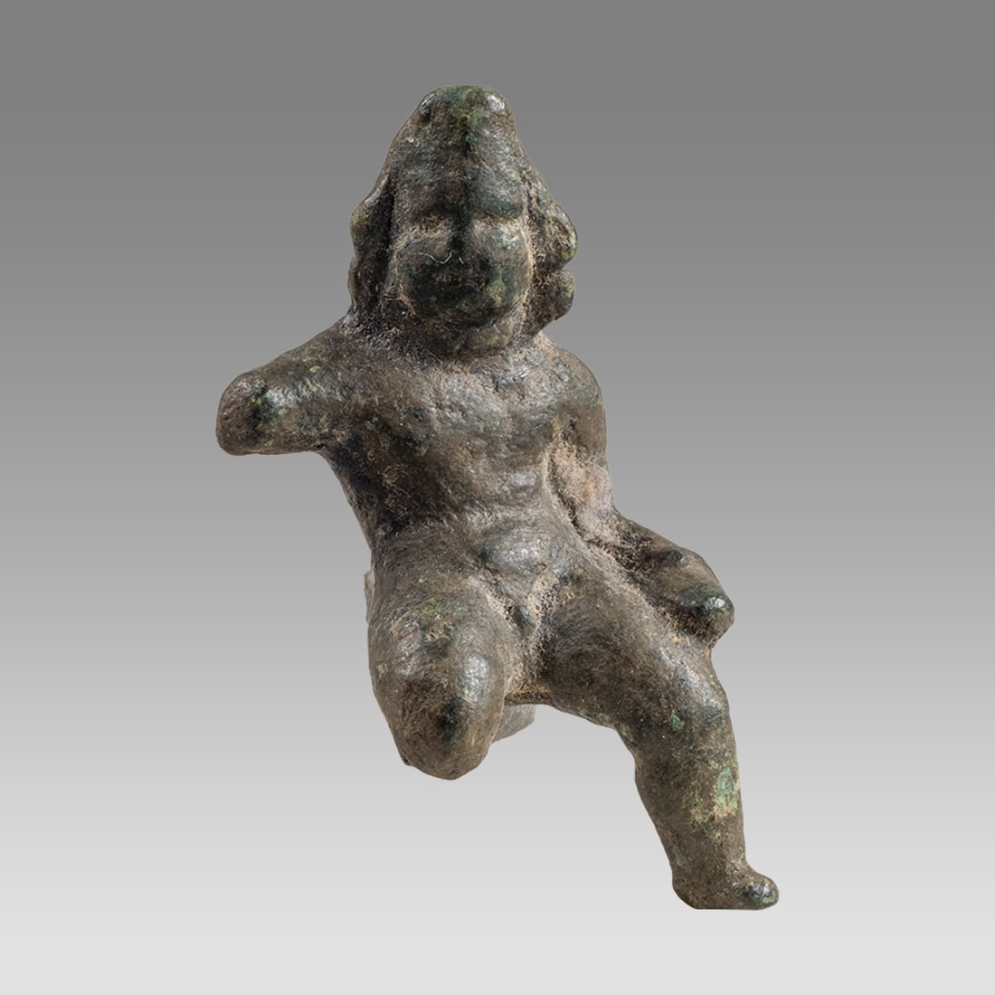 Ancient Roman Egypt Bronze figure of Harpocrates c.1st-2nd century AD. (1 of 3)