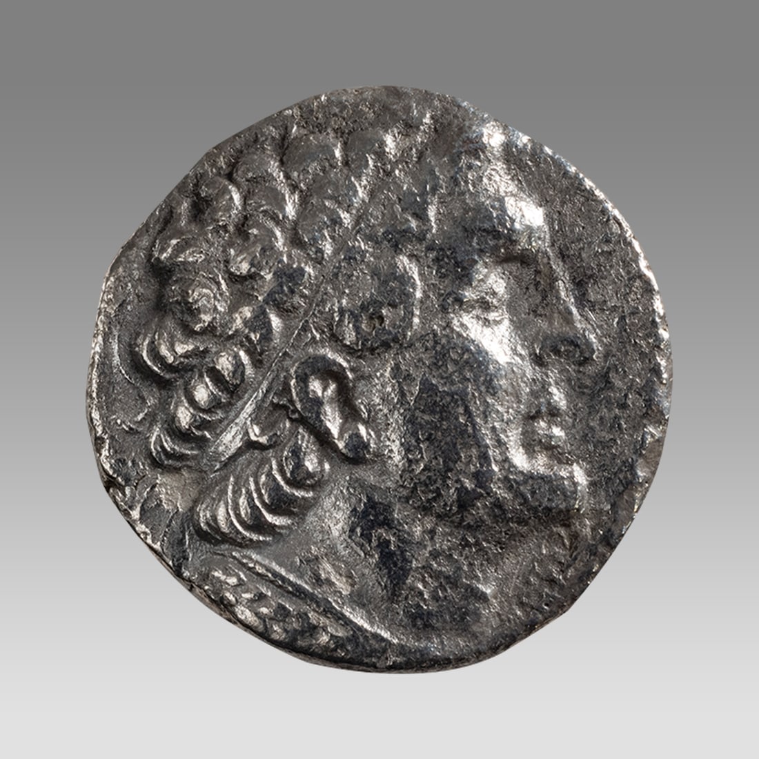 Ancient PTOLEMAIC KINGS of EGYPT. Ptolemy VIII Euergetes II (Physcon). 145-116 BC. AR Tetradrachm: Ancient PTOLEMAIC KINGS of EGYPT. Ptolemy VIII Euergetes II (Physcon). 145-116 BC. AR Tetradrachm (25mm, 12.89 g, 12h). Kition mint. Dated RY 30 (141/0 BC). Diademed head of Ptolemy I right, wearing a