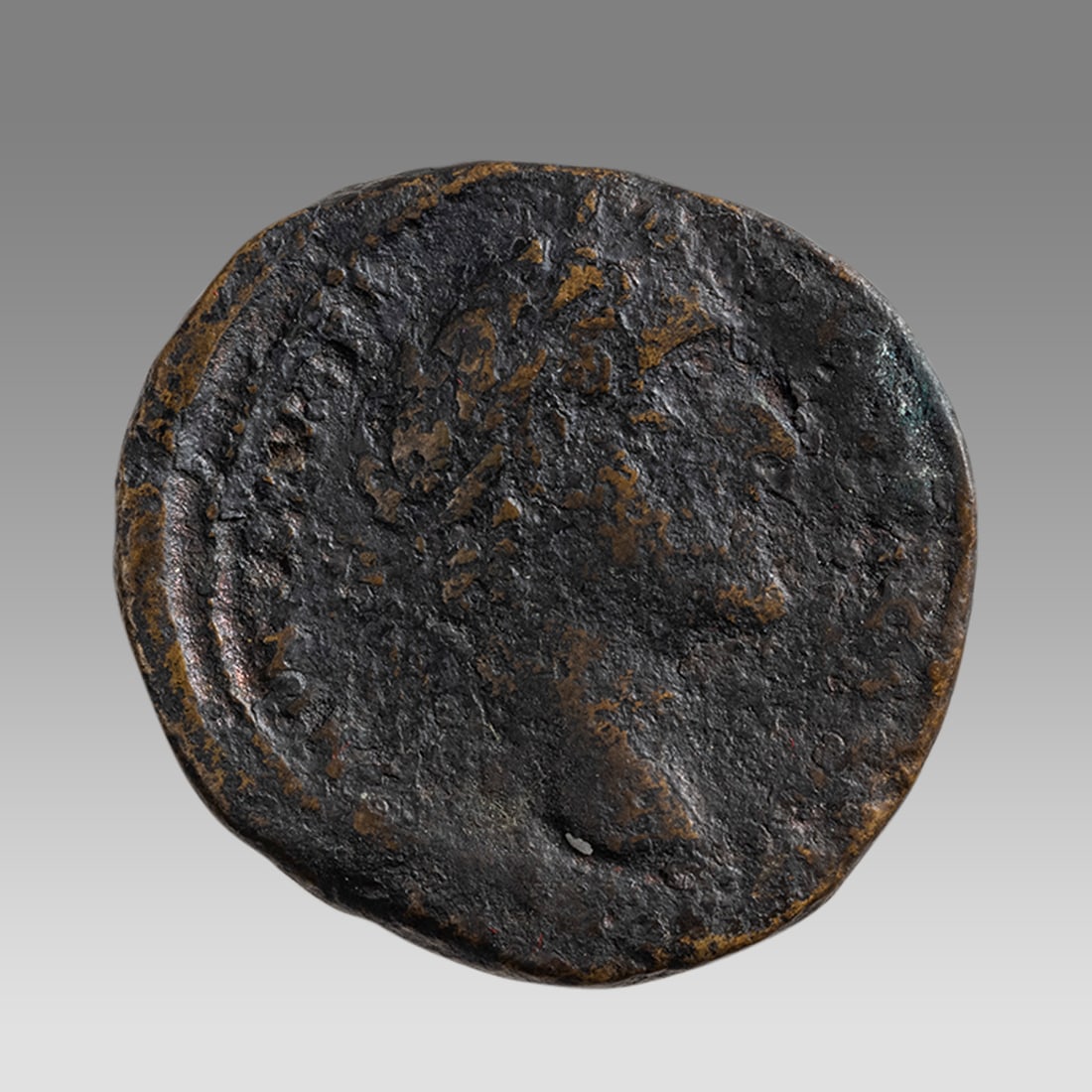 Ancient Roman Antoninus Pius. AD 138-161. Ã† Bronze Sestertius (1 of 2)