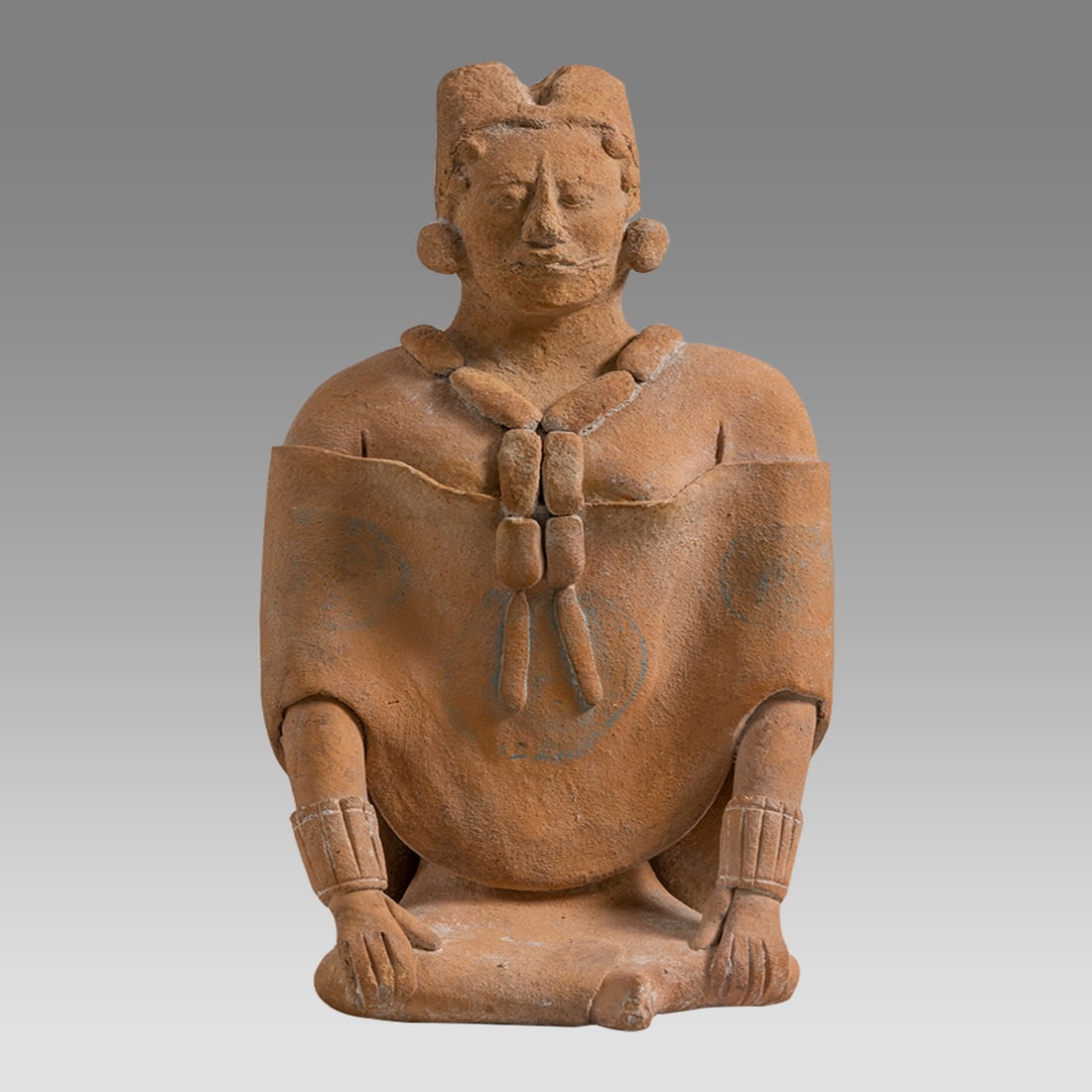 Ancient Pre-Columbian, Mayan figure c.500 - 800 A.D. (1 of 4)