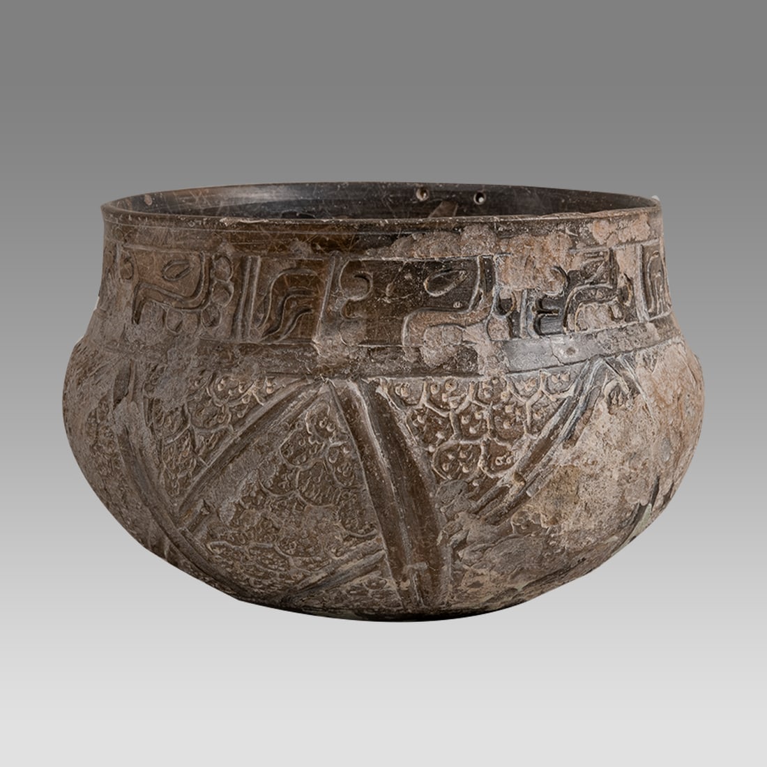 Ancient Pre-Columbian, Mayan Bowl c.500 - 800 A.D. (1 of 3)