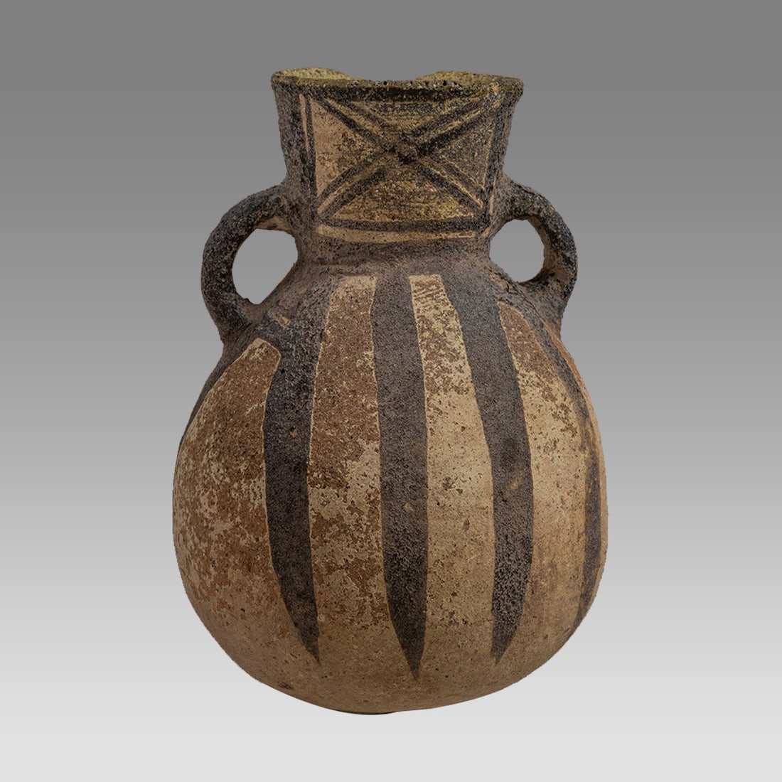 Chancay Kero Decorated Pottery Vessel Ca. 800-1200 A.D. (1 of 3)