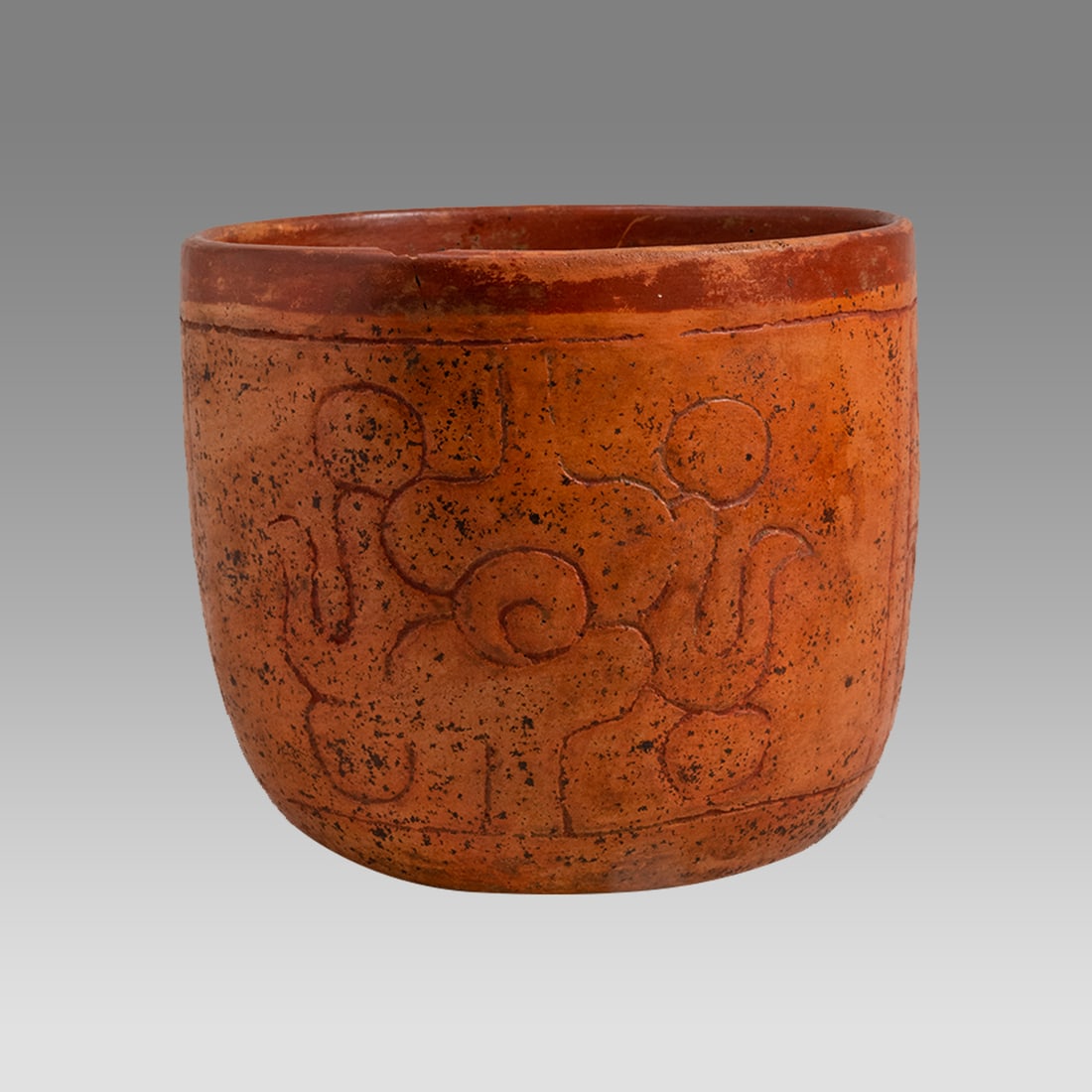 Pre-Columbian Classic Mayan Polychrome Bowl (ca. 600-900 CE). (1 of 3)