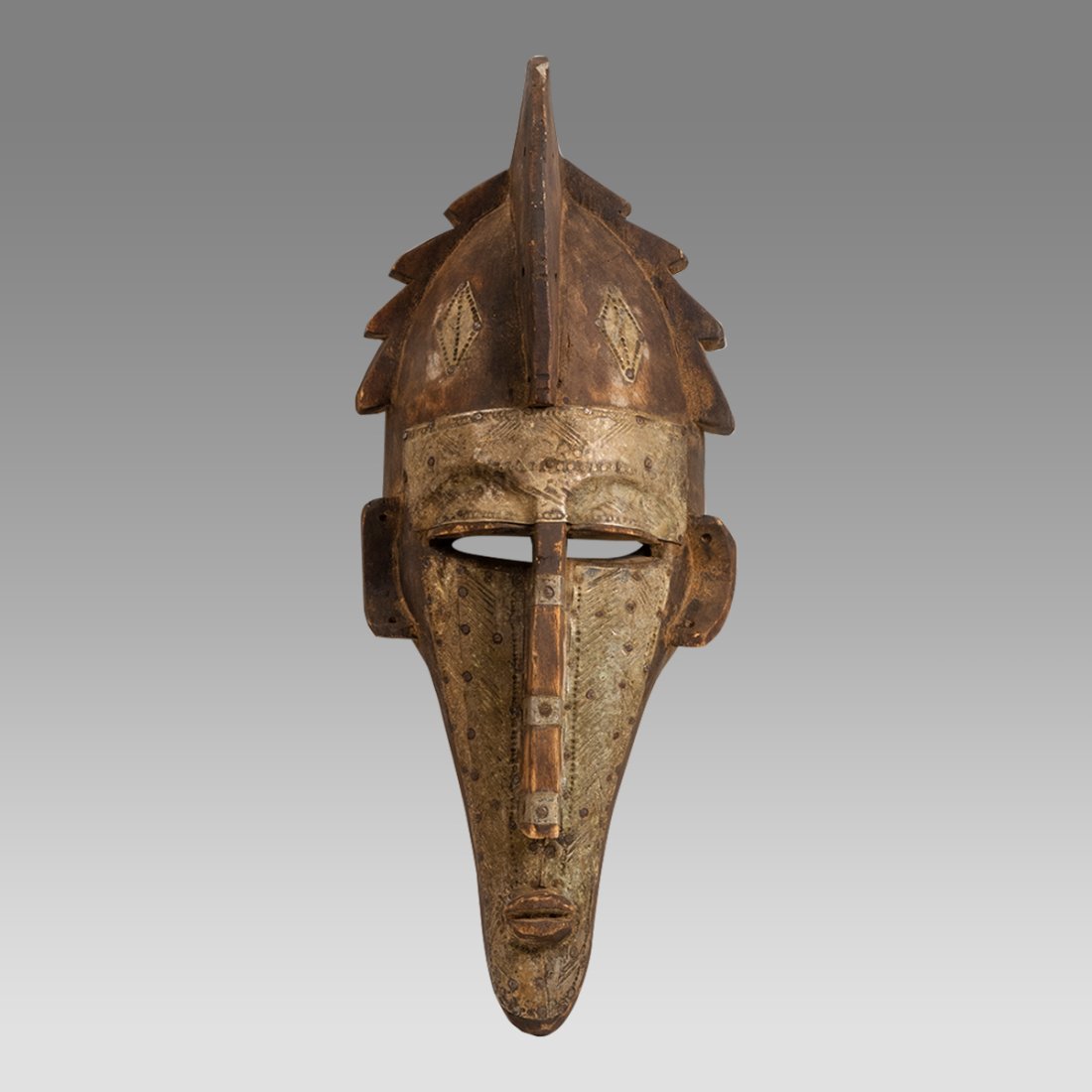 African Marka (Warka) Mask from Mali. The Warka (also known as Marka) and Bozo tribes. (1 of 2)