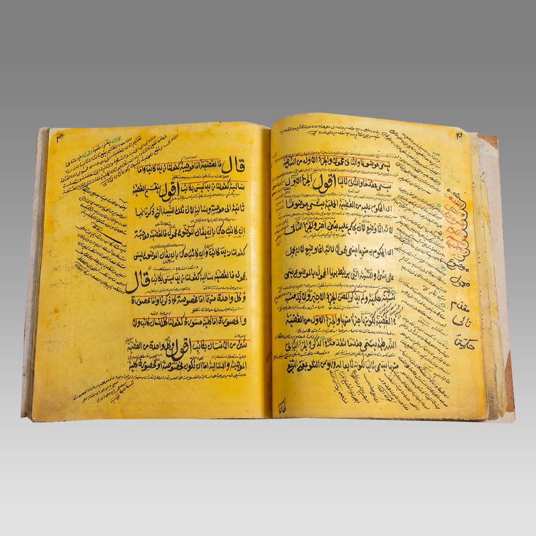 Middle Eastern Islamic Koran Book Manuscript c.19th century or earlier. (1 of 5)