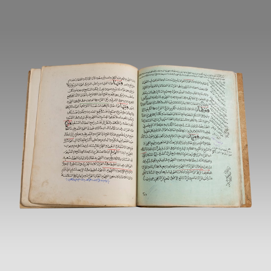 Middle Eastern Islamic Koran Book Manuscript c.19th century or earlier. (1 of 5)