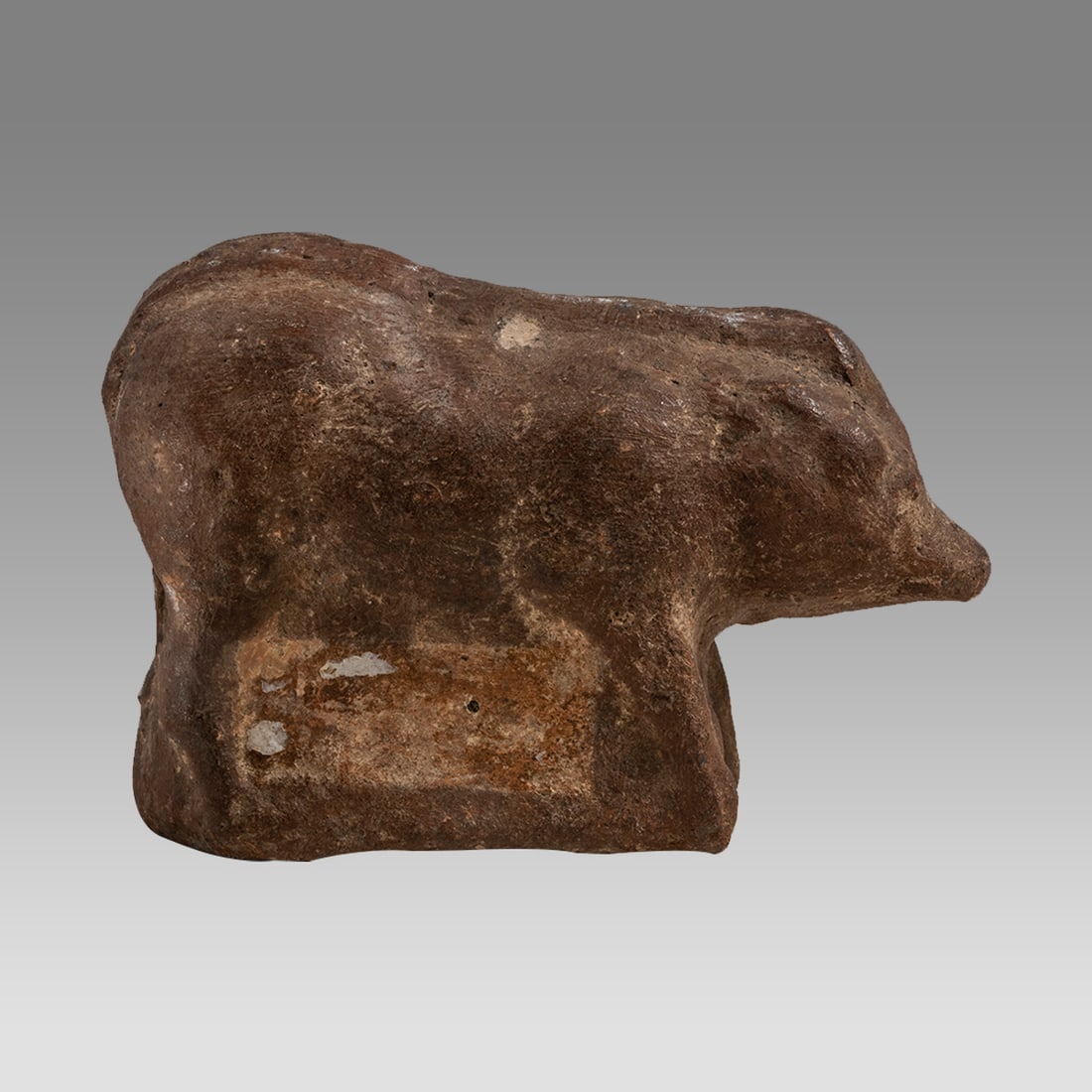Antique Chinese Terracotta Boar. (1 of 3)