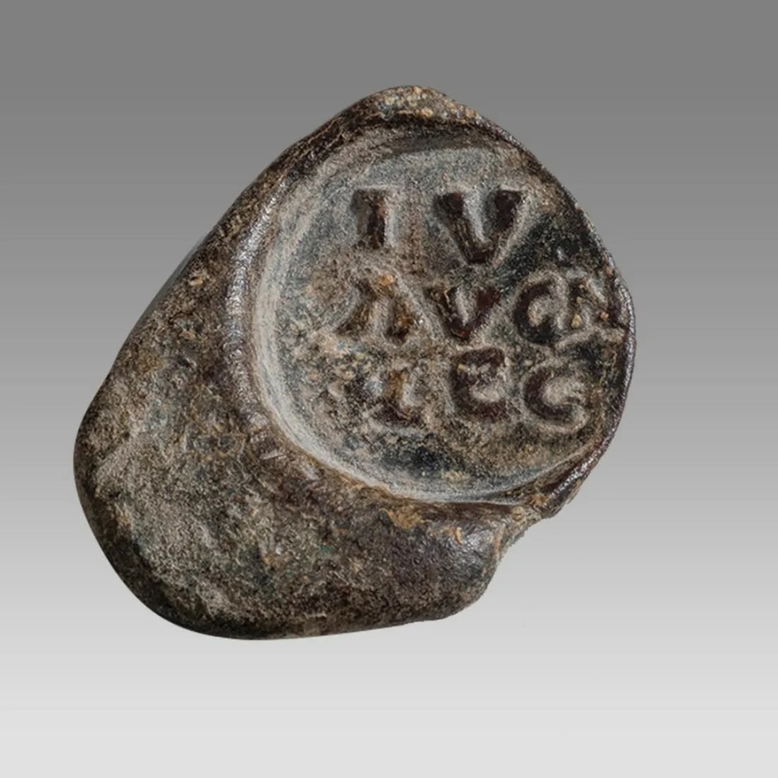 Ancient Roman Legionary Lead Military Seal c.1st-2nd century AD. (1 of 2)