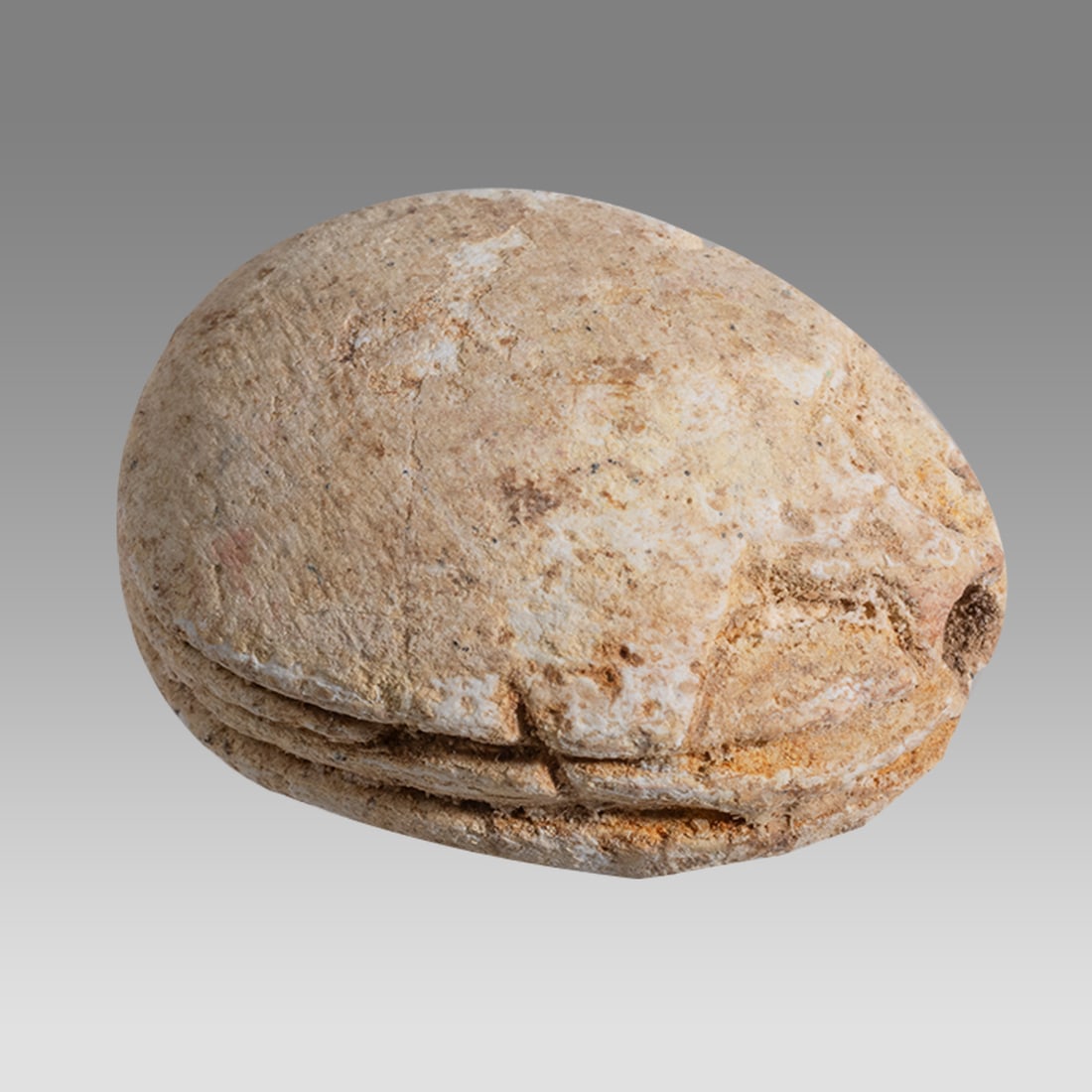 Ancient Egyptian Steatite stone Scarab c.1500-1100 BCE. (1 of 2)