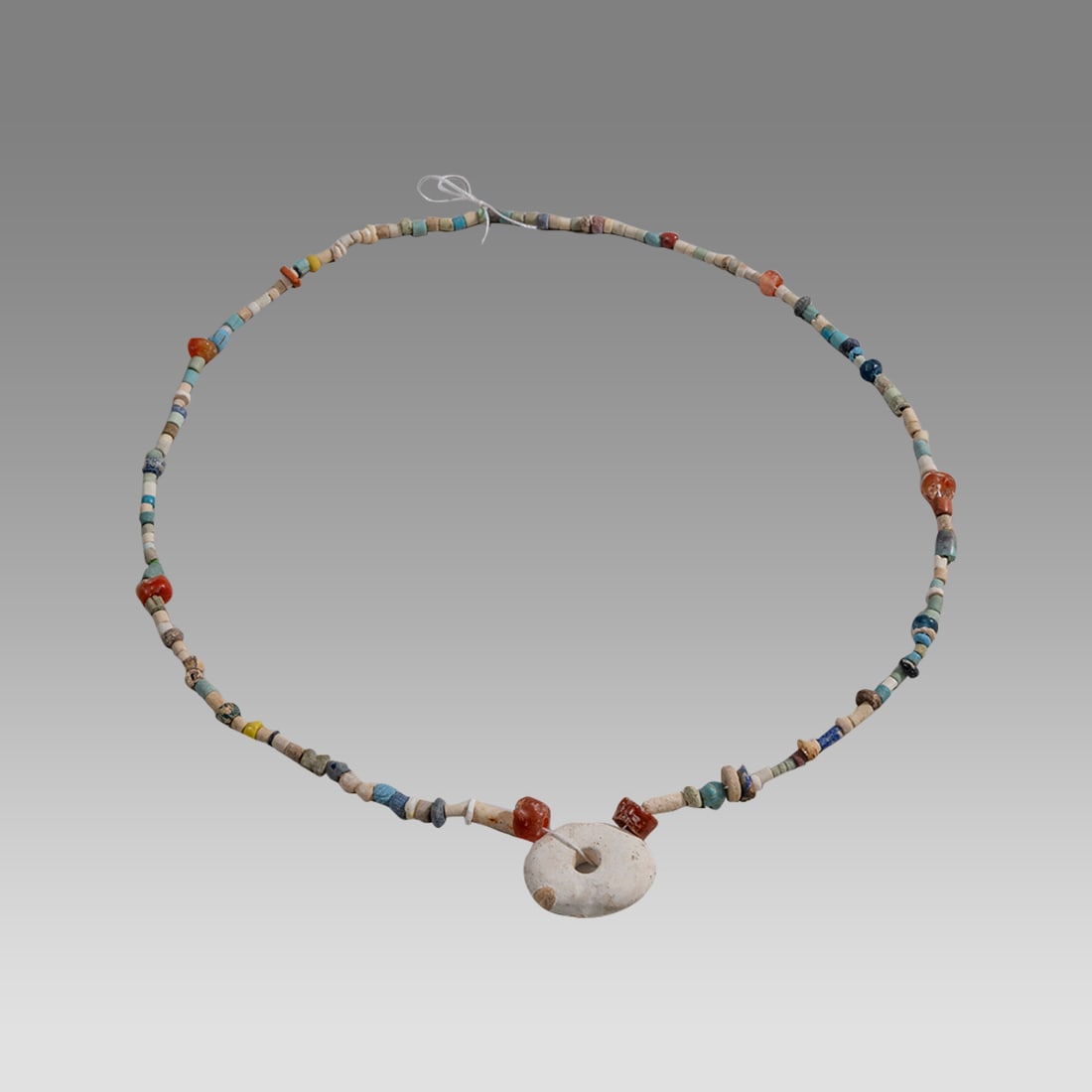 Ancient Roman Faience, Stone Beads Necklace c.1st-2nd century AD. (1 of 1)