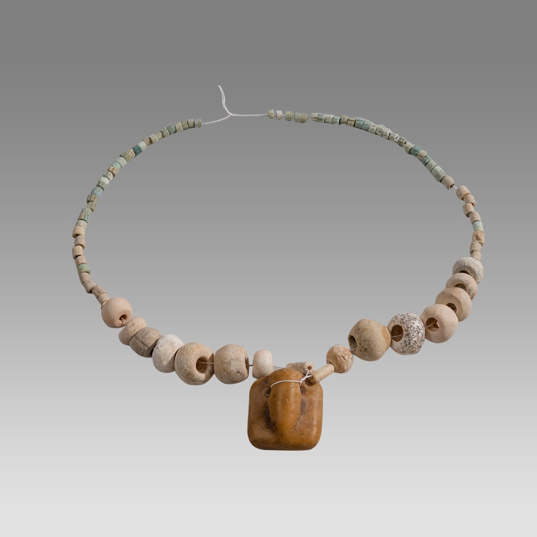 Ancient Roman Stone Beads Necklace c.1st-2nd century AD. (1 of 1)