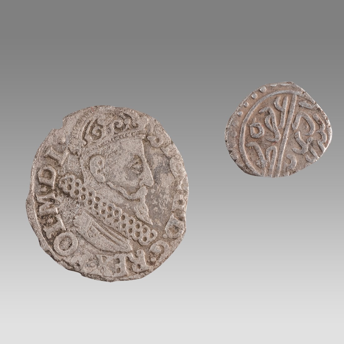 Poland, Sigismund III, 3 Groschen, Dated, Poznan, Islamic Silver Coins (1 of 3)