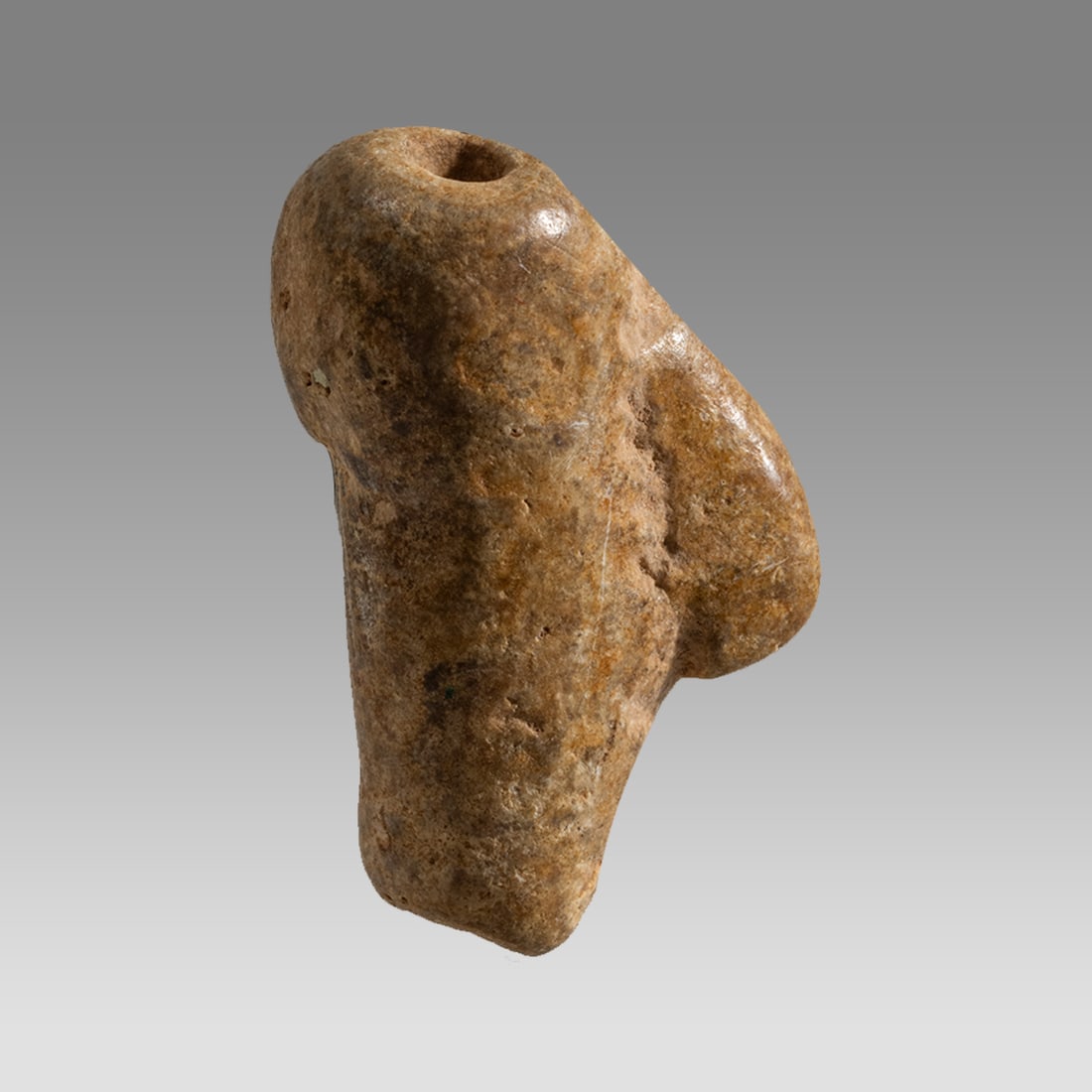 Ancient Holy Land, Chalcolithic Stone Bead, Before 3500 BC, (1 of 2)