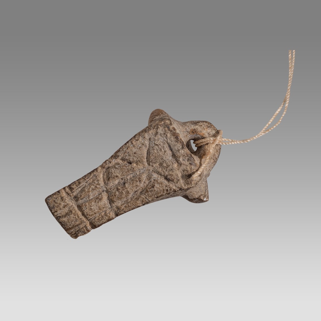 Ancient Near East, Stone Amulet, 3rd Millennium BC, (1 of 3)