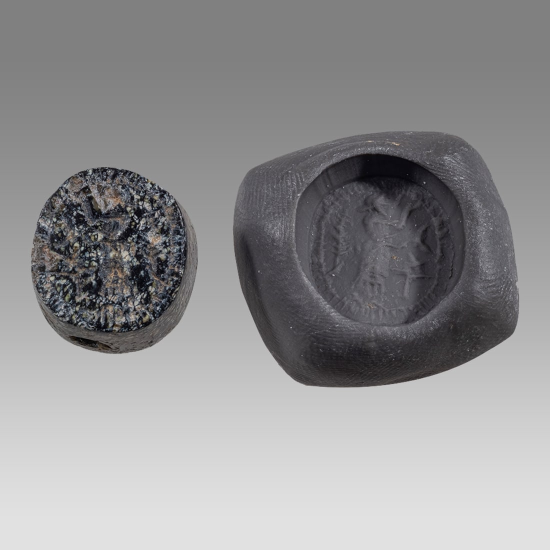 Ancient Phoenician Stone Seal c.8th century BC. (1 of 2)