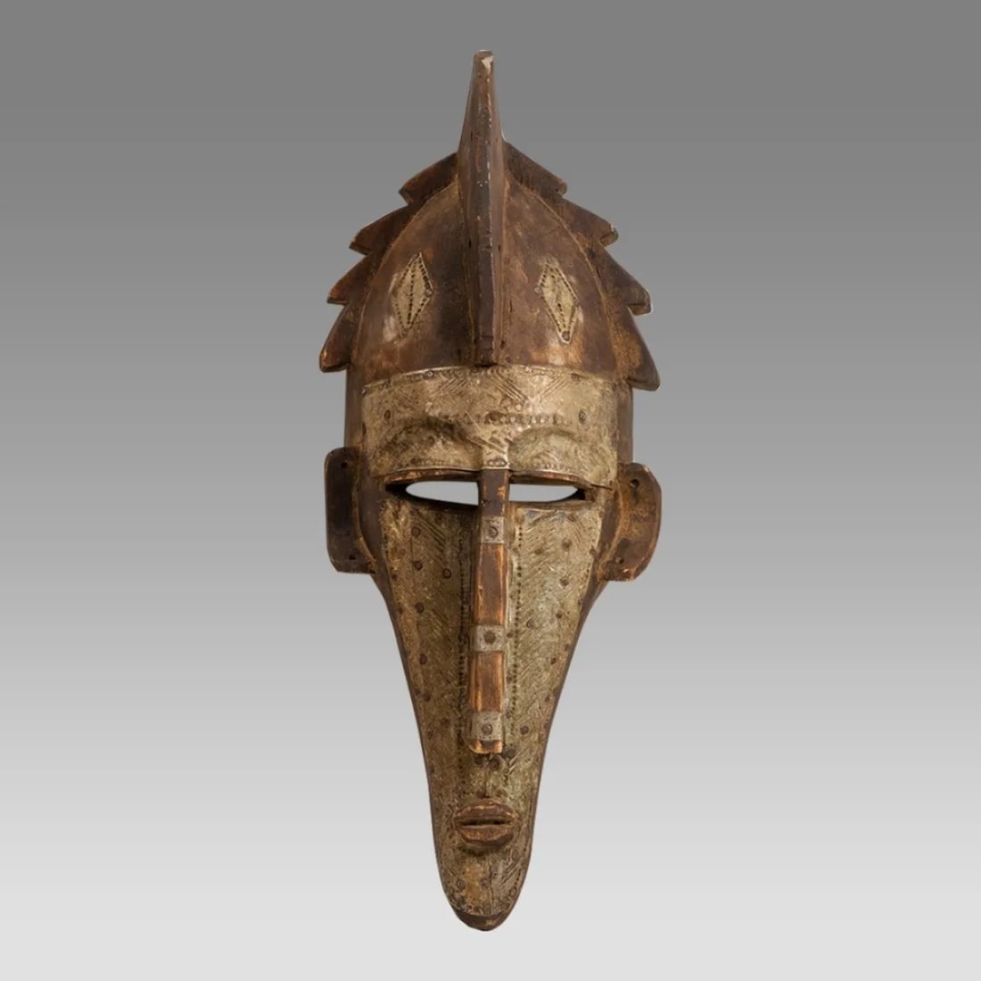 African Marka (Warka) Mask from Mali. The Warka (also known as Marka) and Bozo tribes. (1 of 2)
