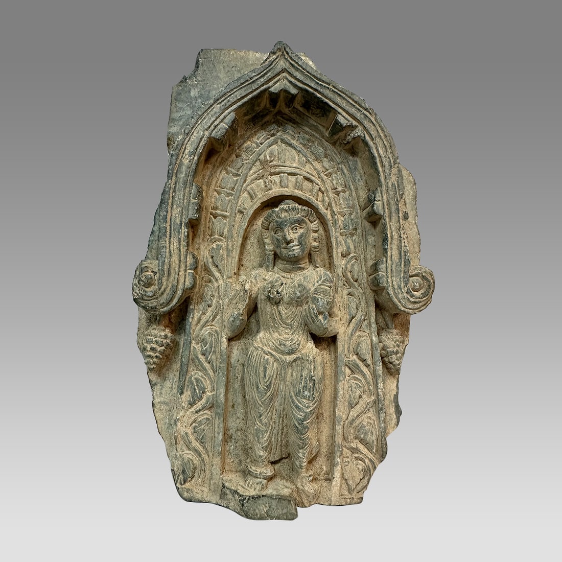 Ancient Gandhara Schist Stone Stele c.2nd century AD. (1 of 8)
