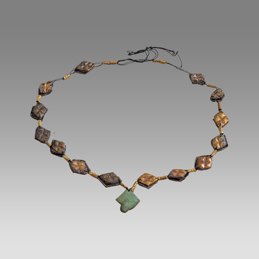 Ancient Roman Gold, bead Necklace c.1st-4th century AD. (1 of 1)