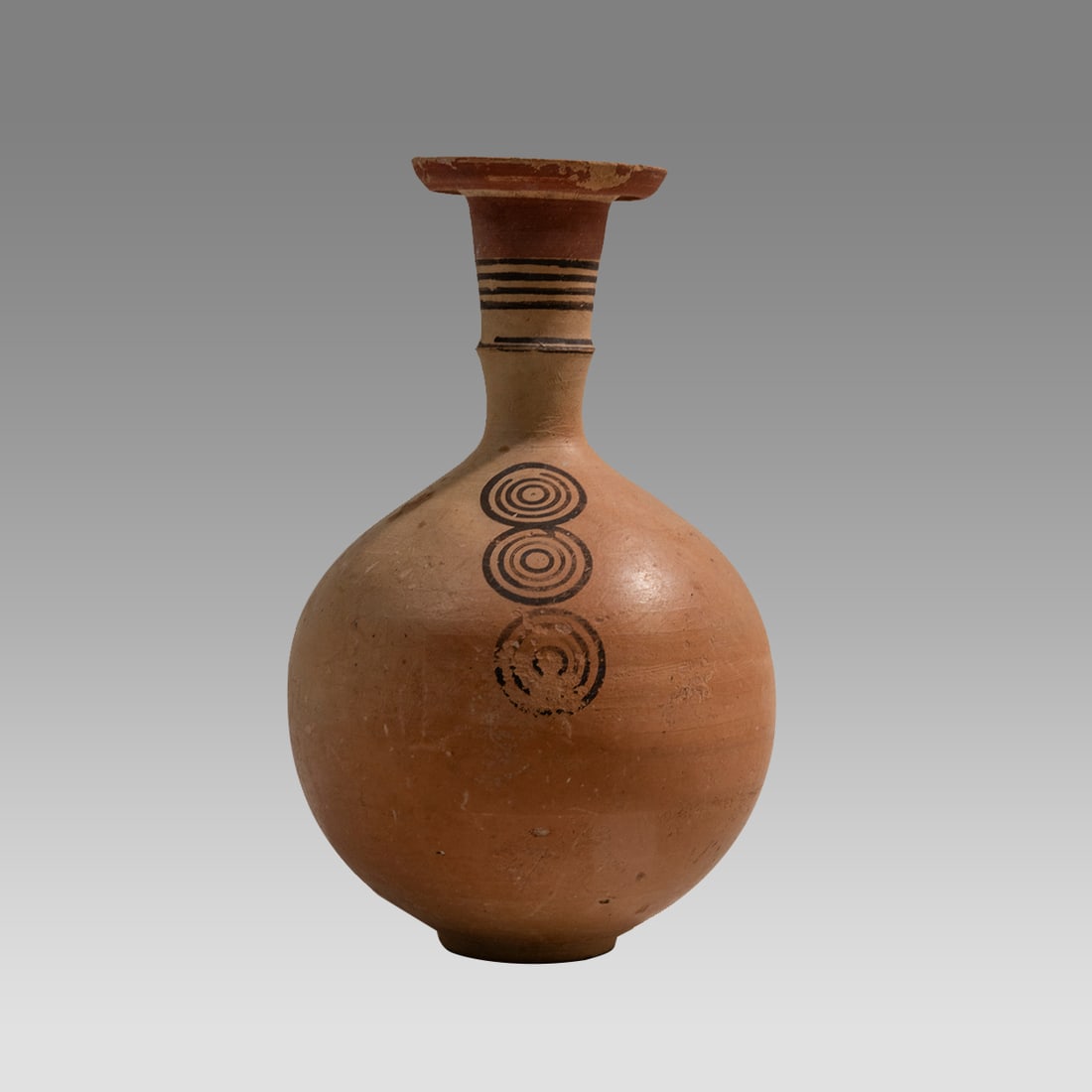 Ancient Cypriot Pottery Jug With Decoration c.700-600 B.C. (1 of 3)