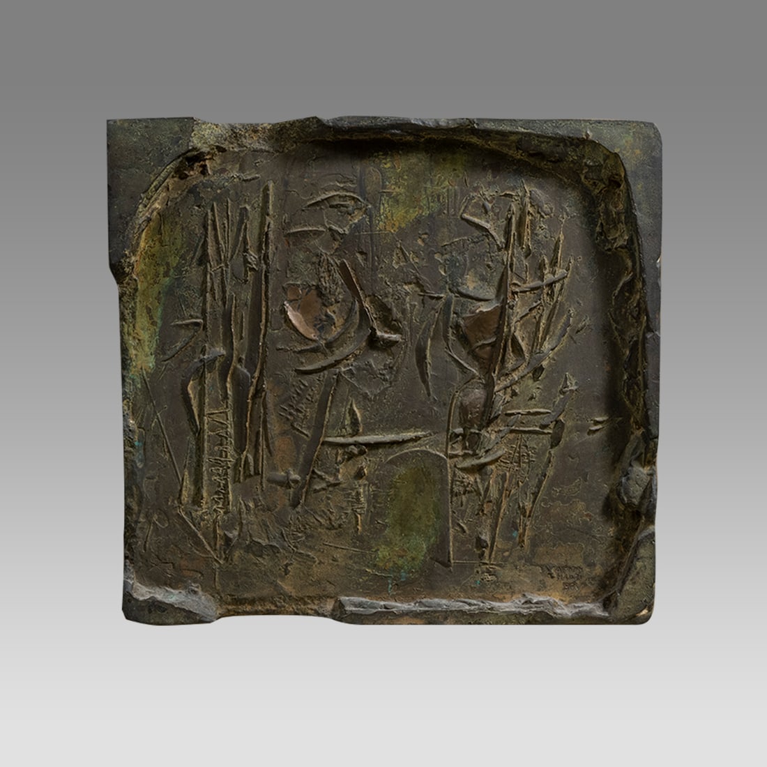 Dimitri Hadzi, Relief, Sculpture. Signed. Mounted. (1 of 3)