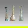 Lot 0f 3 Ancient Roman glass unguentarium, Bottles c. 1st-2nd Century A.D.