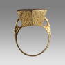 Antique Sasanian Gold Filled Ring.