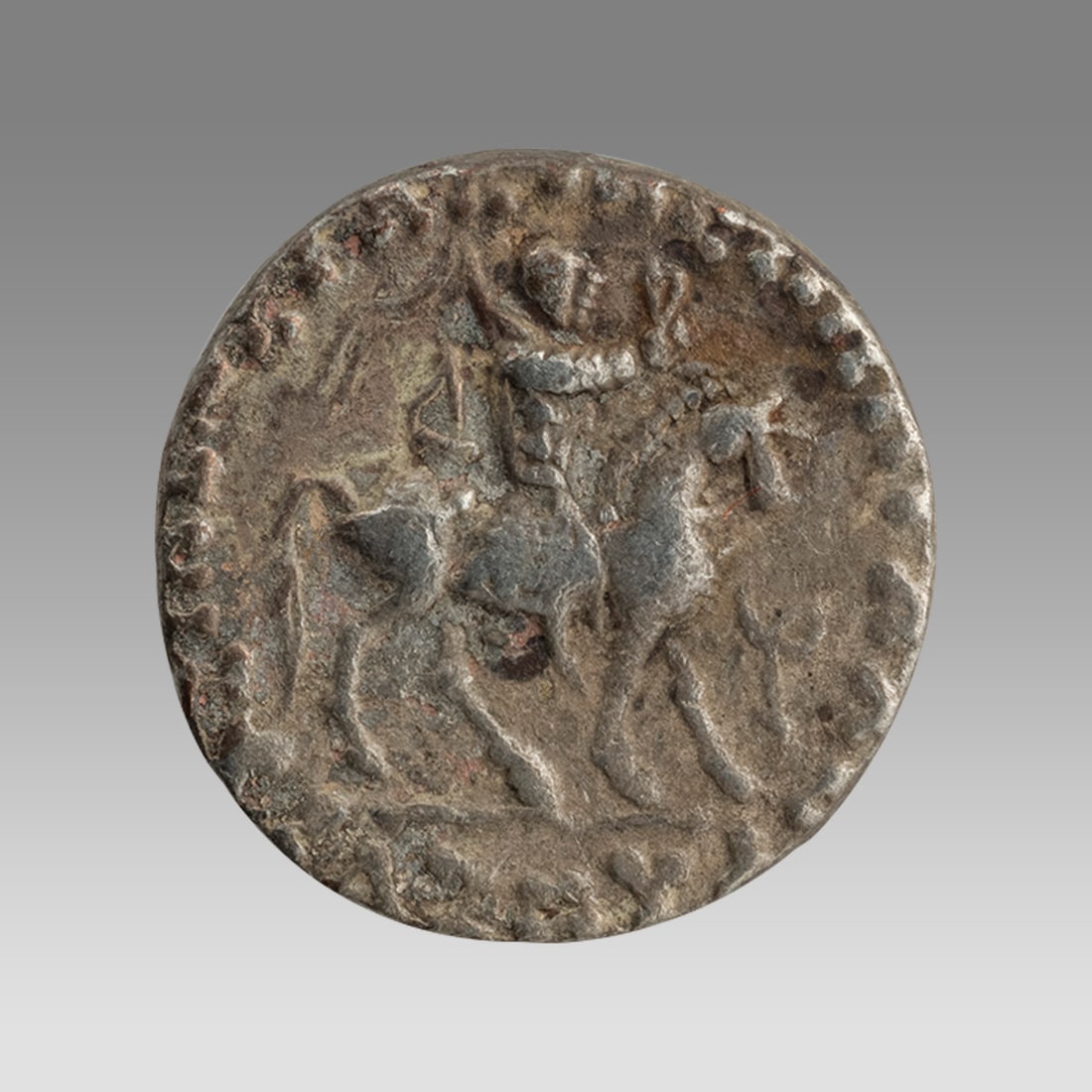 Azes II silver tetradrachm, 35 BC - 5 AD. (1 of 20)