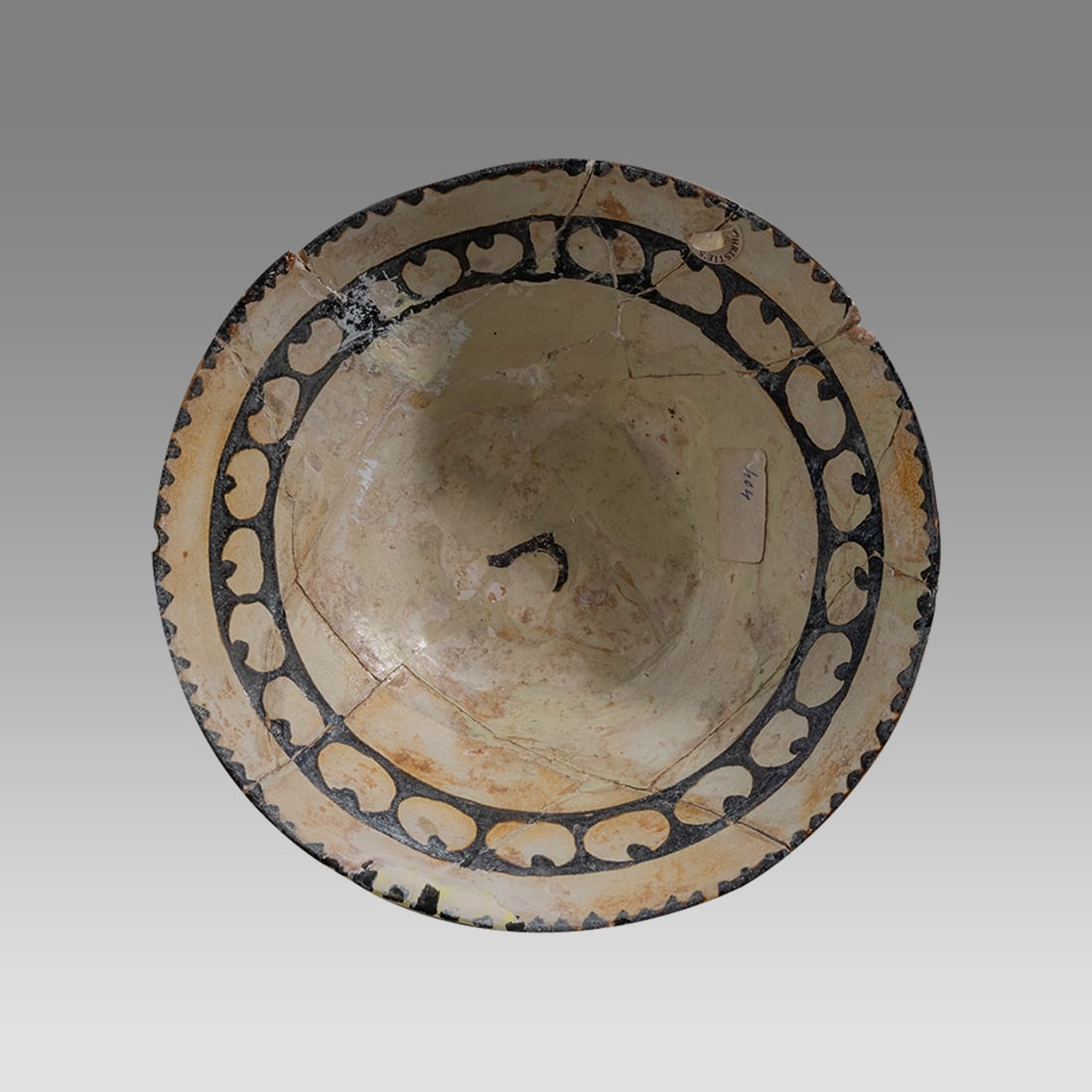 Islamic Persian Nishapur Ceramic Bowl c.10th century. (1 of 3)