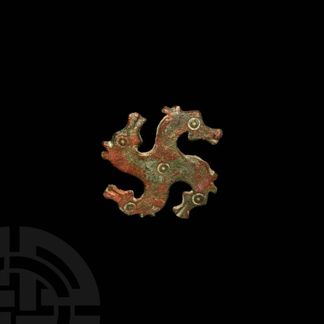Ancient Roman Horse Head Fibula Brooch c.2nd century AD. (1 of 1)