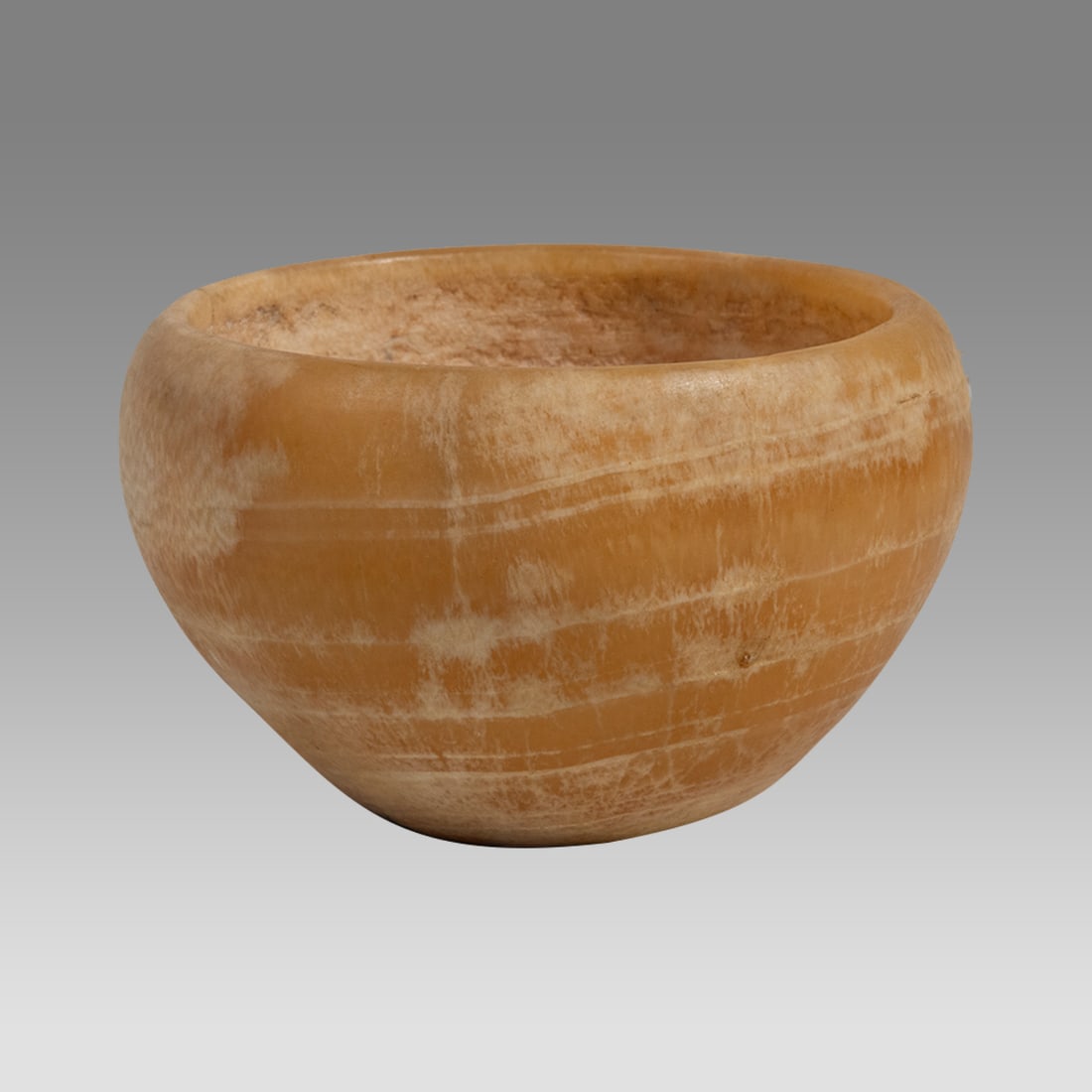 Ancient Bactrian Alabaster Bowl Ca. 2nd millennium B.C. (1 of 4)