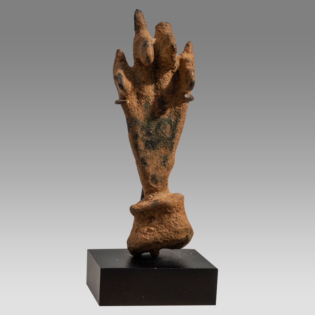 Ancient Canaanite Bronze Four head Idol c.2000 BC. (1 of 3)