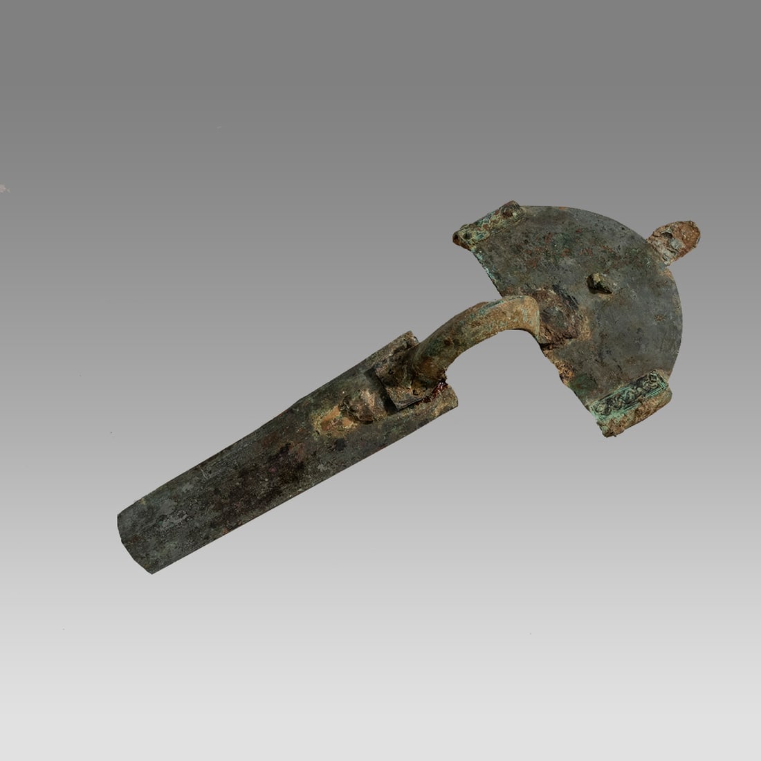 Ancient Visigoth Large Bronze Fibula ca.5th century AD. (1 of 2)