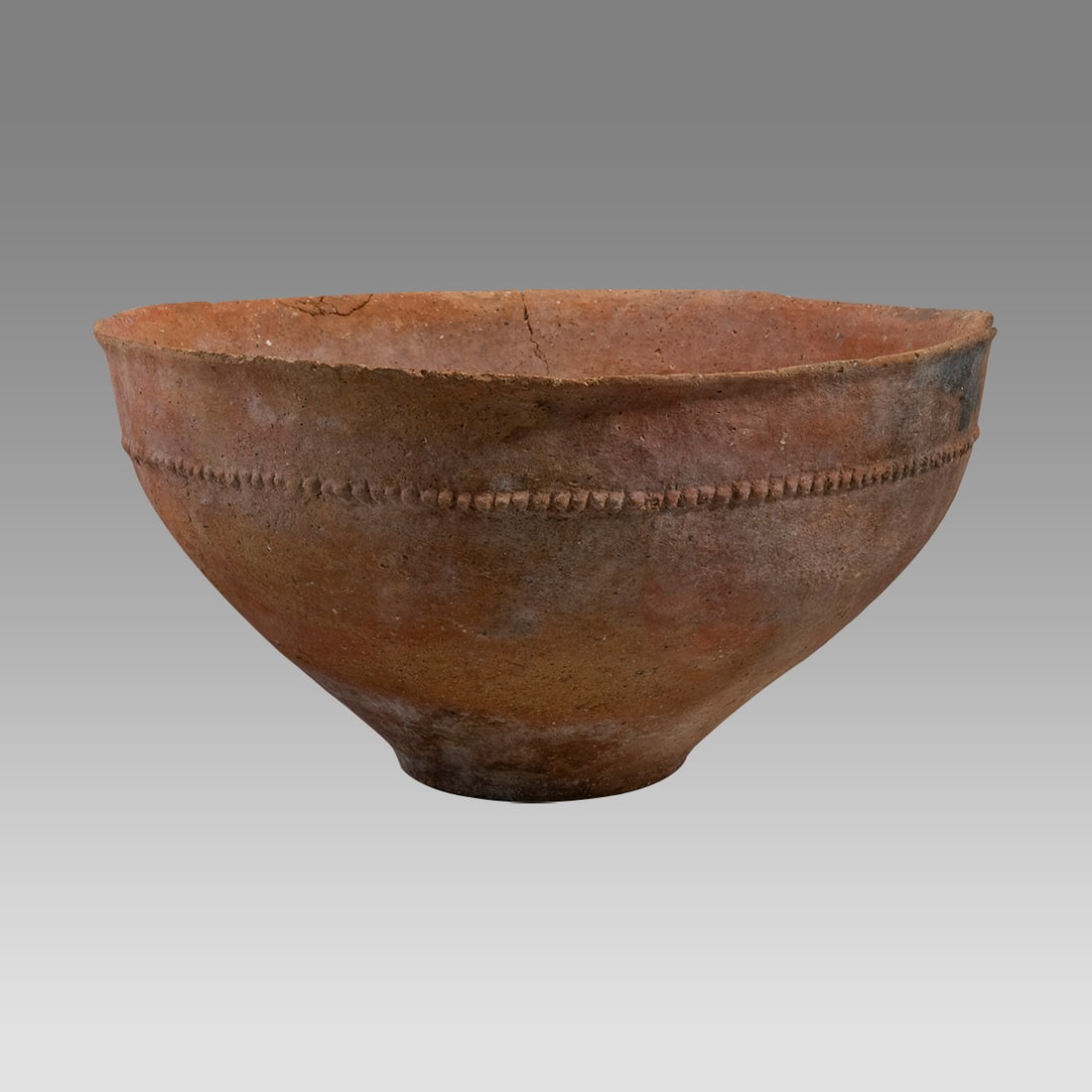 Ancient Holy Land Early Bronze Age Large Terracotta Bowl c.2500 BC. (1 of 3)