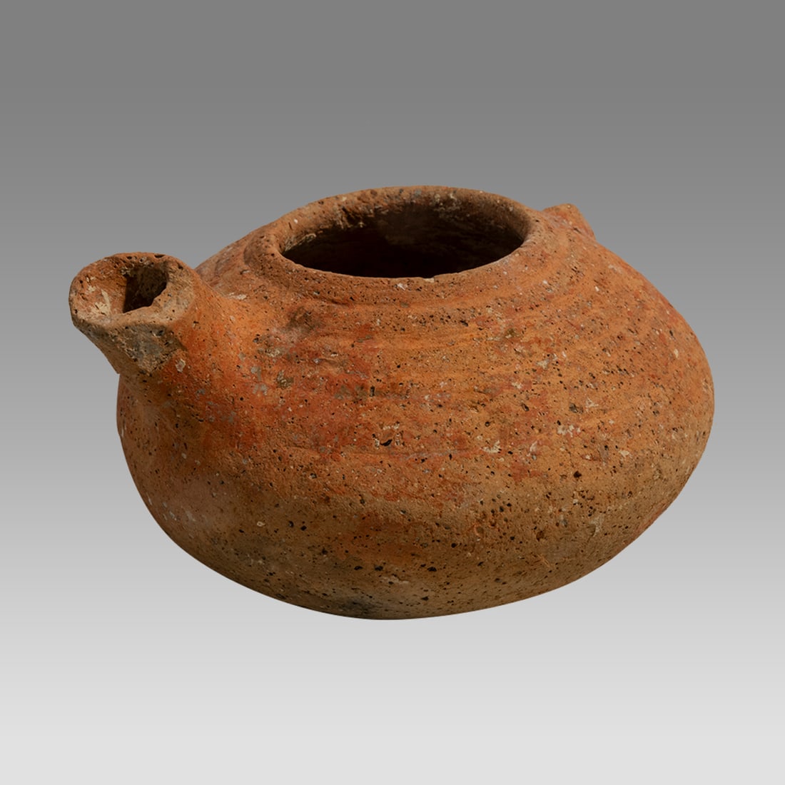 Ancient Holy land Hellenistic Oil Lamp c.2nd-1st century BC. (1 of 3)