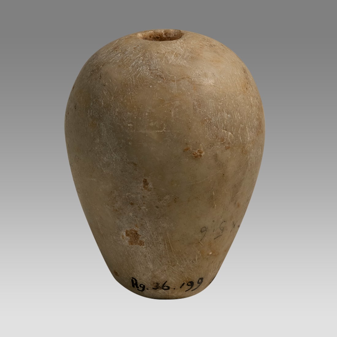 Ancient Egyptian Predynastic Limestone Mace Head c.3500 BC. (1 of 4)
