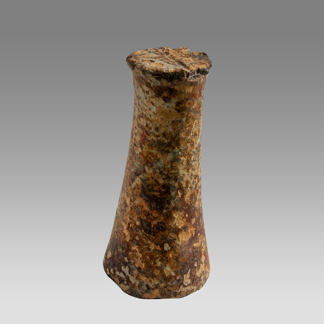 Ancient Bactrian stone column idol Circa late 3rd - early 2nd Millennium B.C. (1 of 4)