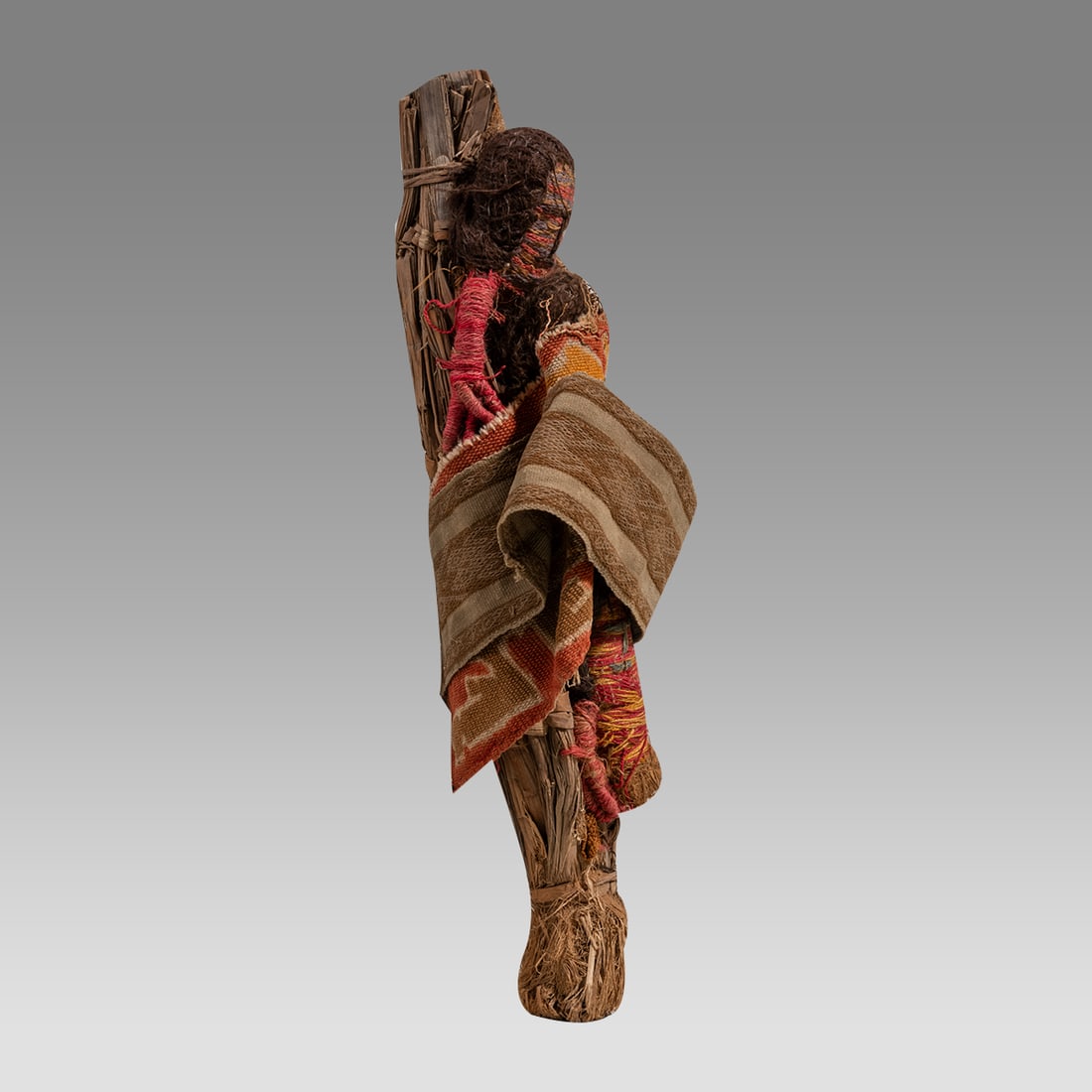 Ancient Pre Columbian Chancay, Textile Doll Ca. 1000 - 1425 A.D. (1 of 3)