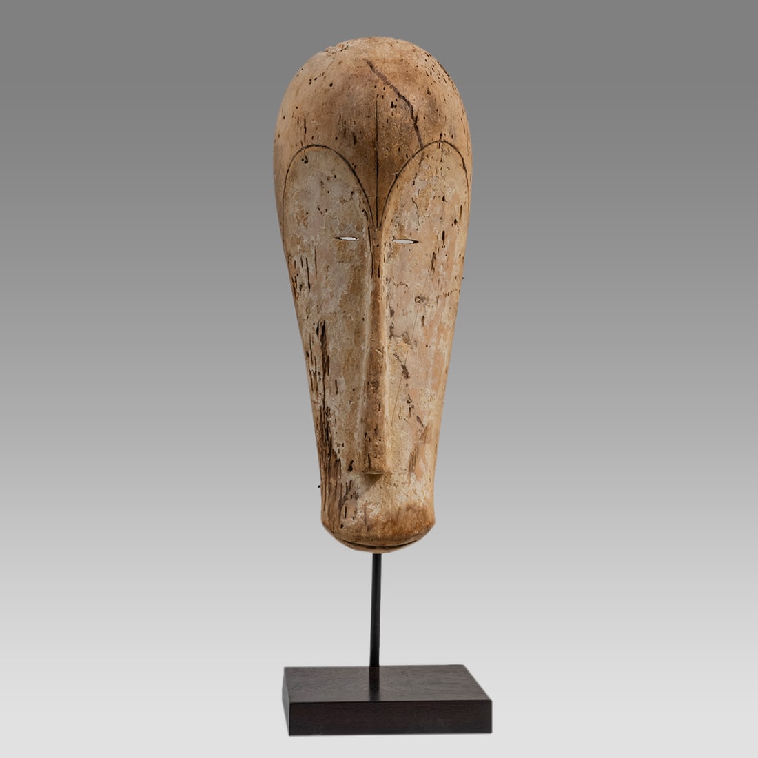 African, Gabon, Fang (Ngil) Large Hemlet Mask. (1 of 4)