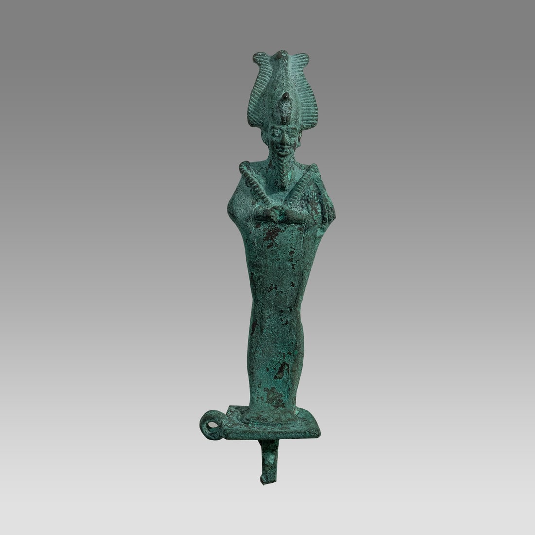 Ancient Egyptian Bronze Osiris c.26th Dynasty, ca 672 to 525 BC. (1 of 2)
